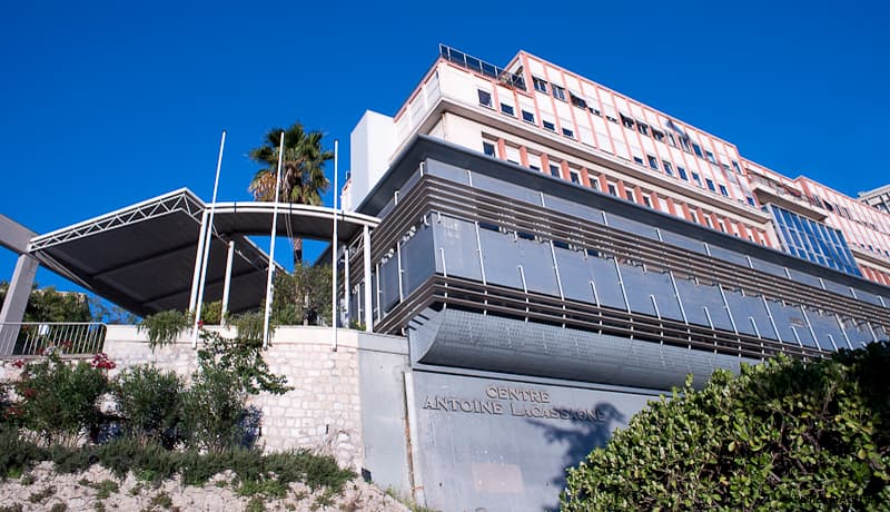 Hôpital La Cassagne départ d'Antibes