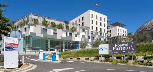 CHU Pasteur départ d'Antibes